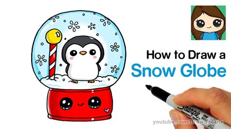 How To Draw A Snow Globe: 10 Easy Drawing Projects, 48% OFF