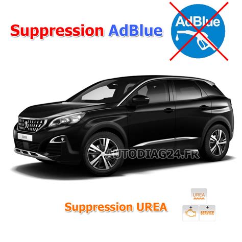 Suppression Système Adblue Urea Peugeot 3008