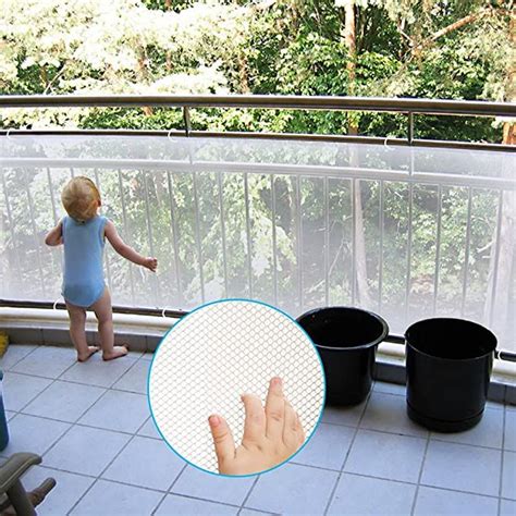 Adsoner Child Safety Net 10ft L X 25ft H Balcony