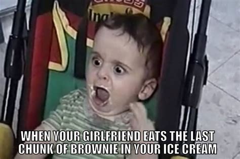 Funny meme oh no you didn't eat my ice cream | Funny memes, Funny, Memes