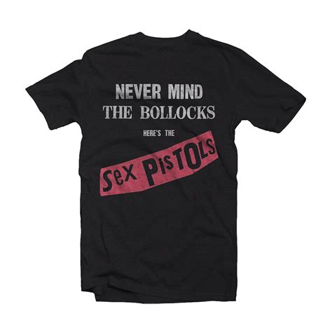 Sex Pistols T Shirt Never Mind The Bollocks