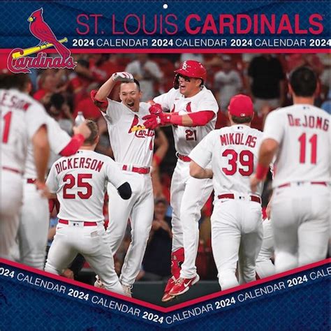 St Louis Cardinals Baseball Schedule Calendar Printable Elise