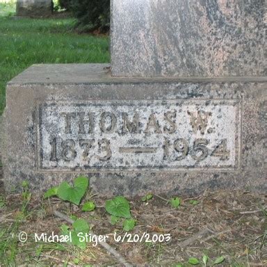 Thomas Watson Barto M Morial Find A Grave