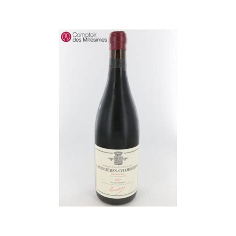 Latricières Chambertin Grand Cru 2020 Achat Domaine Trapet