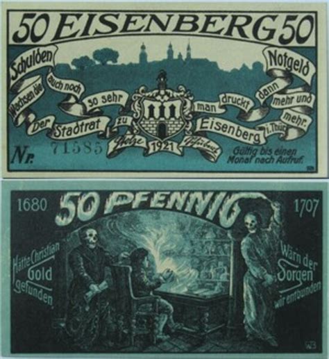 Pfennig Eisenberg In Th Ringen Ville D Eisenberg Thuringe