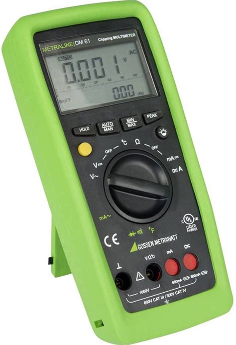 Gossen Metrawatt M194A Multimeter Digitaal CAT III 600 V CAT IV 300 V