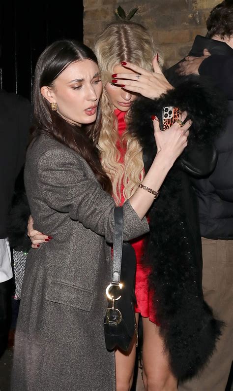 Lottie Moss Red Dress Chiltern Firehouse Glamour Hot Celebs Home