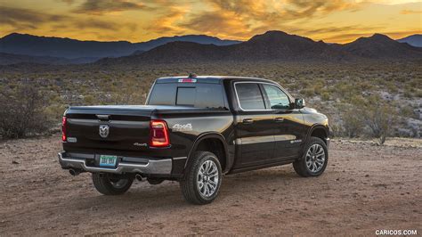 2019 Ram 1500 Laramie Longhorn Edition Rear Three Quarter Caricos