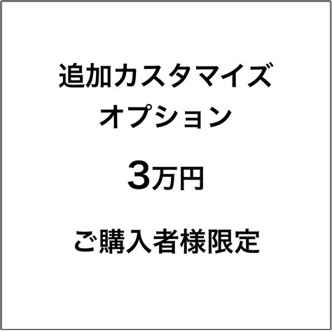 3万円分オプション購入 Trail King Official Shop