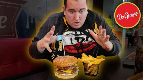 Test Burgera Z Restauracji Da Grasso W Pu Awach Youtube