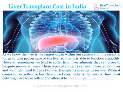 Ppt More About Liver Transplant Cost In India Powerpoint Presentation