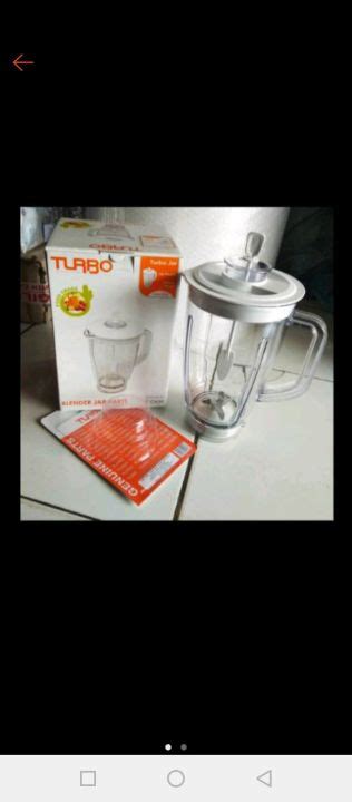 Set Jar Blender Turbo Bisa Untuk Blender Philips Original Turbo SHM0199