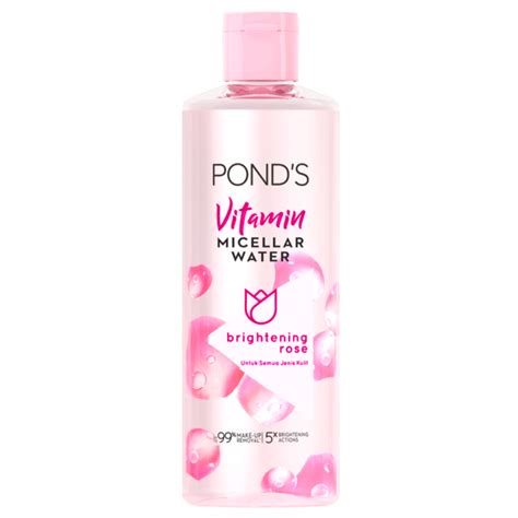 Jual Pond S Micellar Water Vitamin Micellar Water Brightening Rose