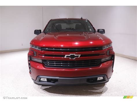 2021 Cherry Red Tintcoat Chevrolet Silverado 1500 Rst Double Cab 4x4 144430358 Photo 2