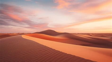 Uma Paisagem Des Rtica De Tirar O F Lego Majestosas Dunas De Areia