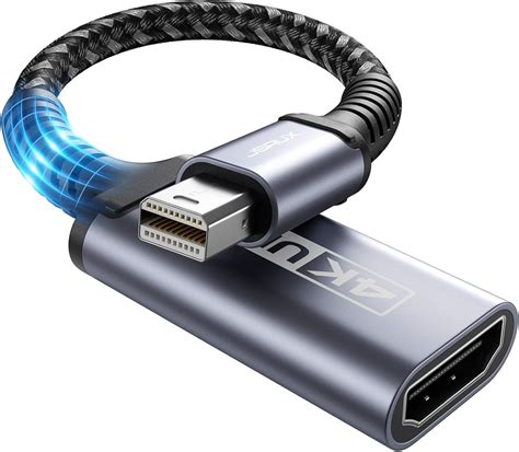 Jsaux 4k Mini Displayport To Hdmi Adapter Thunderbolt To