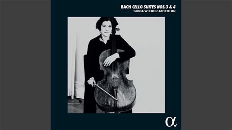 Cello Suite No 3 In C Major Bwv 1009 Ii Allemande Youtube