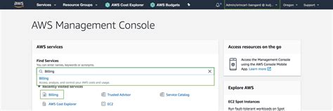 Back To Basics Getting Started With Aws Billing Console Aws Cloud