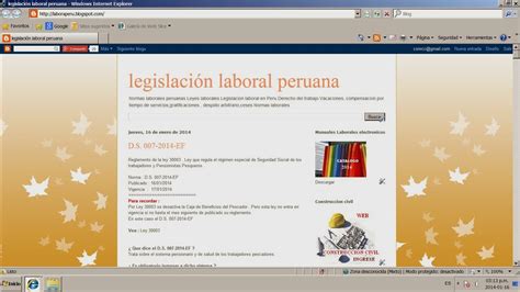 legislación laboral peruana Como saber si Estoy afiliado a la ONP