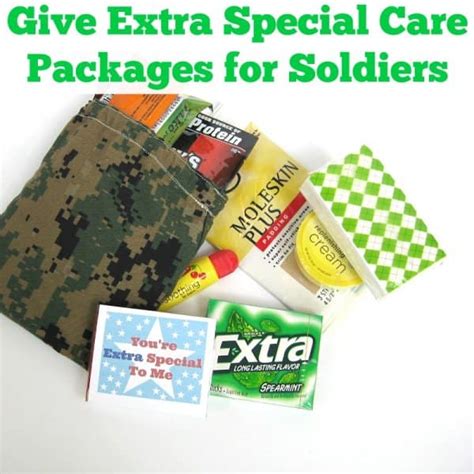 Give Extra Special Care Packages For Soldiers Organized 31