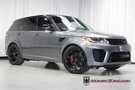 Used 2018 Land Rover Range Rover Sport Svr For Sale Sold Momentum Motorcars Inc Stock 193273