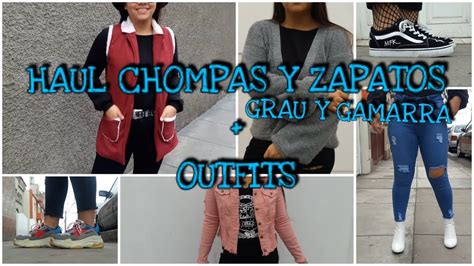 Haul Gamarra Y Grau Outfits Chompas Y Zapatos Youtube