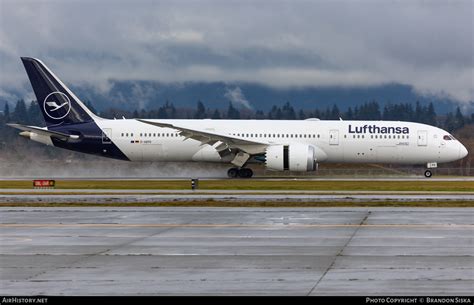 Aircraft Photo Of D ABPD Boeing 787 9 Dreamliner Lufthansa