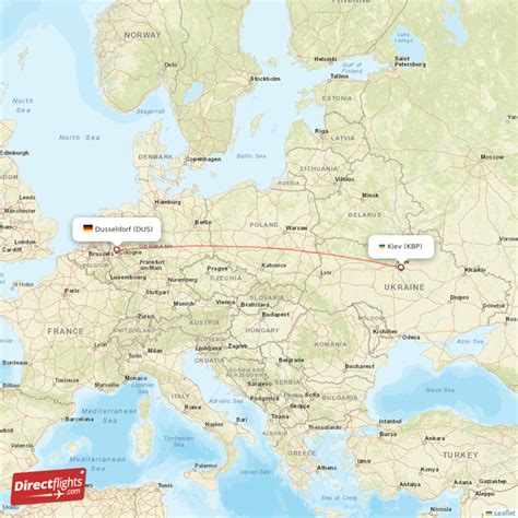 Direct Flights From Kiev Kyiv To Dusseldorf Kbp To Dus Non Stop