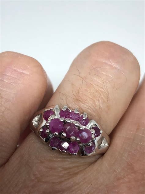 Vintage Genuine Ruby 925 Gem