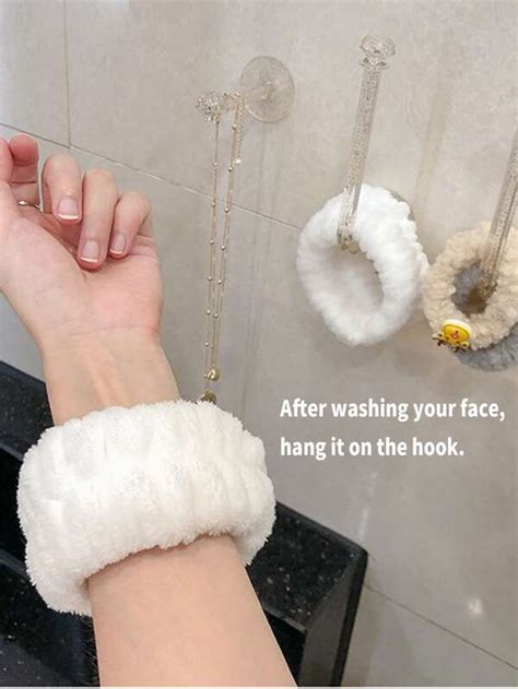 Facial Wrist Strap Towel Absorbent Strap Wrist Washband Face Wash