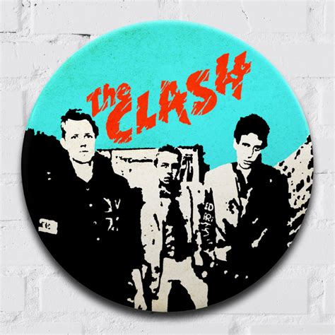 The Clash "First Album" Giant 3D Vintage Button — Buy Signed Limited ...