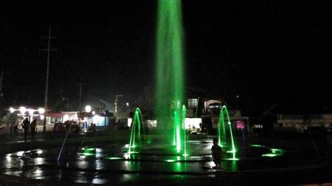 Picture Perfect Manolo Fortich Municipal Plaza At Night