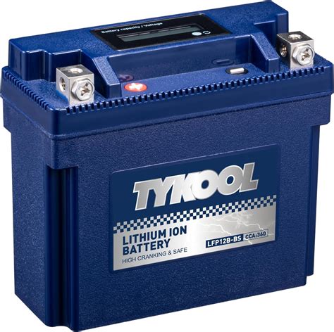 Amazon Tykool Yt B Bs Lithium Lifepo Motorcycle Battery V Ah