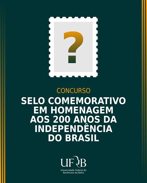 Editora Da Ufrb Lan A Concurso De Selo Para Cole O Bicenten Rio Da