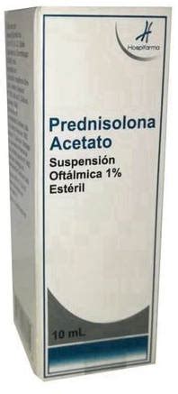 PREDNISOLONA ACETATO SOLUCION OFTALMICA 1 X 10 ML Farmacias Roraima