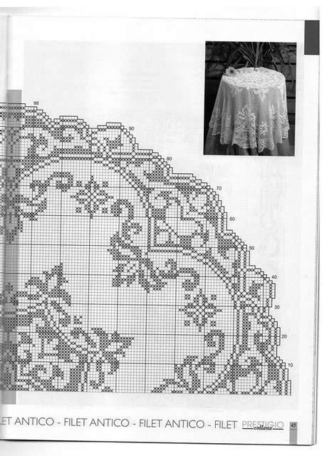 Gallery ru Фото 30 dantel1 yeditepe Crochet tablecloth pattern