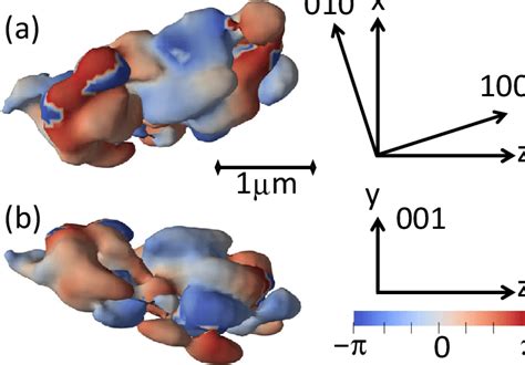 Two Views Of The Bragg Coherent Diffraction Image Of The Lbco Crystal Download Scientific