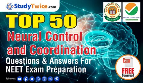 Neural Control And Coordination Mcq Neet Ug Guide