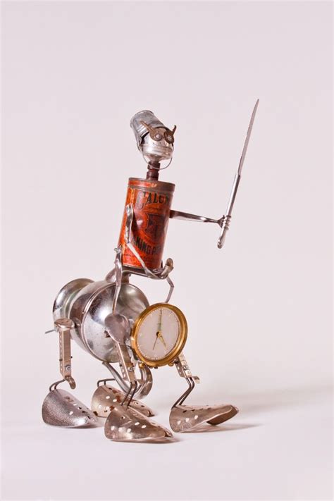 Found Object Art Found Art Art Object Steampunk Robot Steampunk