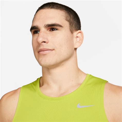 Nike M Nk Df Miler Tank Dv9321 308 Lime