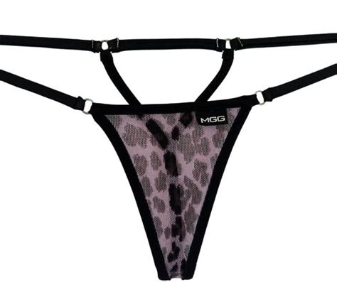 Sheer Wicked Temptation Open Triangle Bikini Bottom Micro Gigi