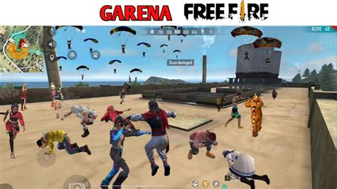 Garena Free Fire Factory King Factory Fist Fight Ff Factory Roof