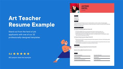 Art Teacher Resume Examples & Templates (2025) · Resume.io