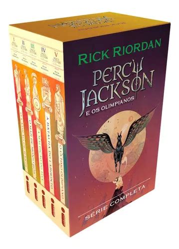 Box Percy Jackson E Os Olimpianos S Rie Completa O Ladr O De Raios