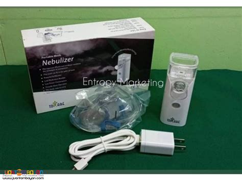 Topcare Portable Mesh Nebulizer With Built In Battery