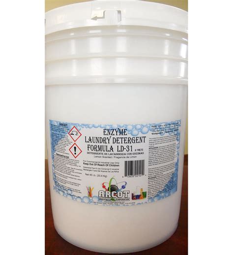 Enzyme Laundry Detergent Formula Ld 31 Arcot Manufacturing