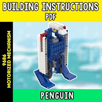 Penguin BUILDING INSTRUCTIONS-LEGO 9686 MOTORIZED MECHANISM by Ingenium Lab