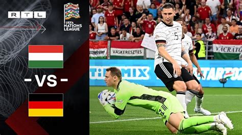 Ungarn Vs Deutschland Highlights Tore Uefa Nations League Youtube