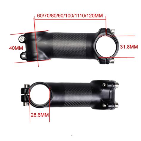 Scale Free Ultra Light Carbon Fiber Riser Bag Carbon Stem Ultra Light