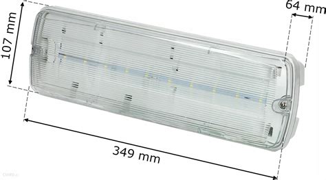 Lampa Oprawa Awaryjna Ewakuacyjna Led Exit Ip65 Ceny I Opinie Ceneo Pl